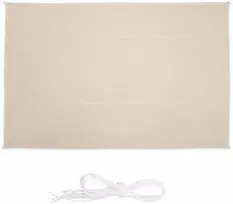 Relaxdays Pavėsinė burė, 350x250 cm, smėlio spalvos