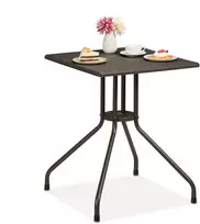 Relaxdays Sodo stalas, 75x61x61 cm, rudas