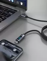Swissten Swissten LCD Cable 60W USB-C - USB-C 1m