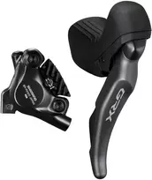 SHIMANO angle brake-set GRX BR-RX820+ST-RX820 rear/right J-kit (ST) without adapt polymer + chl BH90/170cm p