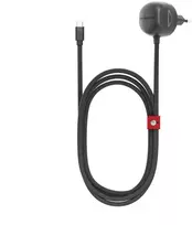 Twelve South PowerCord EU - kroviklis jungiama į tinklą 30W su kablem USB-C 3m (slate)