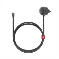Twelve South PowerCord EU - kroviklis jungiama į tinklą 30W su kablem USB-C 1,2m (slate)