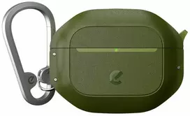 CULTURE „KeyBudz ElementProof“ serijos dėklas, skirtas „AirPods“ 4-osios kartos ausinėms – miško žalias