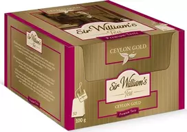 Sir Williams Ceilono auksinė arbata, 50 pakelių