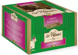 Sir Williams Žalioji marakujos arbata, 50 pakelių