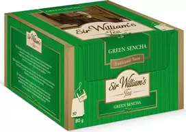 Sir Williams Žalioji sencha arbata, 50 pakelių