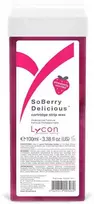 Lycon SoBerry Braškinis juostinis vaškas kasetėje 100 ml | SOBERRY CARTRIDGE STRIP WAX 100 ml