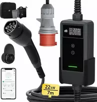 Deaccessories dé Mobilus elektromobilių įkroviklis 22 kW, su programėle