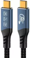 PREMIUMCORD Kabelis USB4™ Version2.0 80Gbps 16K@60Hz 240W Thunderbolt 3 a 4 kabelis 1m