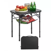Vevor 60 cm sulankstomas camping stalas aliuminis