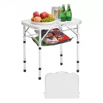 Vevor 60 cm sulankstomas stalas piknikams ir stovyklavimui