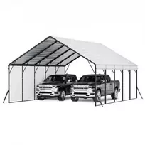 Vevor Metalinė 20 x 24 pėdų automobilių pastogė