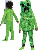 Minecraft karnavalinis kostiumas Creeper puošni suknelė 137-149 cm (10-12 metų)