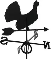 Vėjarodis tetervinas metalinis/juodas
