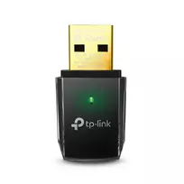 TP-LINK AC600 dviejų dažnių belaidis USB adapteris MTK 1T1R 433Mbps esant 5 GHz dažniui + 150Mbps esant 2,4 GHz dažniui 802.11ac/a/b/g/n USB 2.0