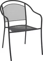 Sodo krėslas Mesh 81x55x58cm pilkas