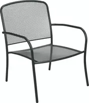 Sodo krėslas Mesh 52x55x36cm pilkas