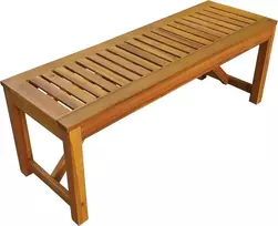 Suolas Acacia 120x40x45cm akacijų mediena