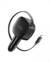 Automobilinis įkroviklis Spigen Essential 60W Car Charger EV603BT, juodas