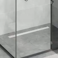 2 viename dušo nutekėjimas Sidabro 100 cm