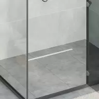 360° Dušo Nutekėjimas su Plonu Modeliu Sidabro 60 cm