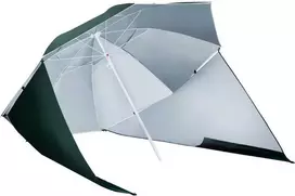 "Outsunny" 2 in 1 paplūdimio skėtis, paplūdimio palapinė 210xH222cm