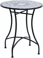 "Outsunny®" sodo stalas, balkono stalas apvalus Ø60 x H71 cm