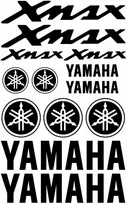 Yamaha Xmax lipdukų rinkinys motociklo vinilo lipdukai