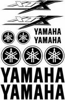 Yamaha XTX lipdukų rinkinys motociklo vinilo lipdukai