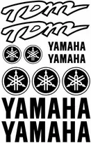 Yamaha TDM lipdukų rinkinys motociklo vinilo lipdukai