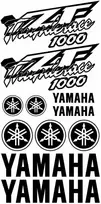 Yamaha YZF Thunderace 1000 lipdukų rinkinys motociklo vinilo lipdukai