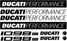 Ducati Performance 1098S lipdukų rinkinys motociklo vinilo lipdukai