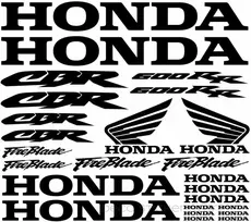 Honda CBR 600RR lipdukų rinkinys motociklo vinilo lipdukai