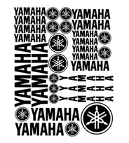 Yamaha logo lipdukų rinkinys, motociklo logotipo vinilo lipdukai