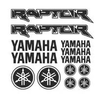 Yamaha Raptor motociklo logotipo lipdukų rinkinys, vinilo lipdukai