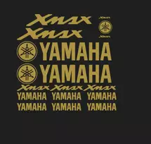 Yamaha XMAX motociklo logotipo lipdukų rinkinys, vinilo lipdukai