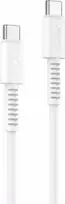 YESIDO KABELIS CA154 PD 60W TYPE-C/TYPE-C 1M PVC 3A Baltas