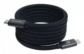 MCL Magnetinis USB-C į USB-C laidas X-Magnet Plus, 240 W, 1,5 m, juodas