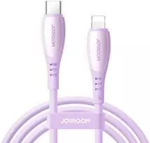 Joyroom S-A59 Vibrant Series 30W USB-C - Lightning kabelis 1.2m - violetinė