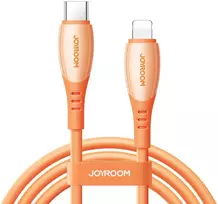Joyroom S-A59 Vibrant Series 30W USB-C - Lightning cable 1.2m - oranžinis