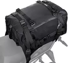 Rhinowalk vandeniui atspari daugiafunkcė motociklo bagažinė 30 l juoda X216Bl-30L