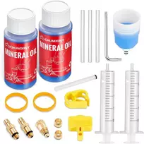 CHUMXINY diskinės stabdžių sistemos nuorinimo rinkinys su mineraliniu stabdžių skysčiu 120 ml