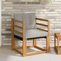 Lauko sofa Kietasis akacijos medis ir Textilene