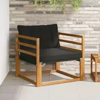 Lauko sofos komplektas Kietasis akacijos medis ir Textilene