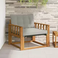 Lauko sofos komplektas Kietasis akacijos medis ir Textilene