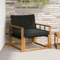 Lauko sofos komplektas Kietasis akacijos medis ir Textilene