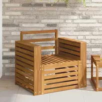 Lauko sofa Kietos akacijos mediena Natūrali