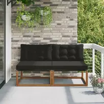 2 Vienetas Lauko Vidurinis Sofa