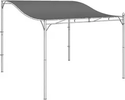 Pergolos stogas 298 x 293 cm