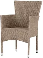 Pintas lauko fotelis "Tilda", rusvas